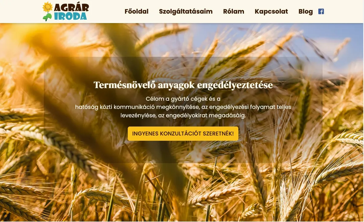 Recent Work: agrariroda.hu